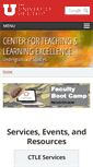 Mobile Screenshot of ctle.utah.edu