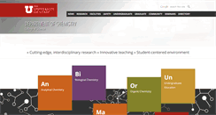 Desktop Screenshot of chem.utah.edu