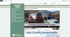 Desktop Screenshot of bookmobiles.utah.gov