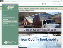 Tablet Screenshot of bookmobiles.utah.gov