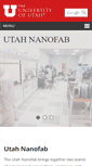 Mobile Screenshot of microfab.utah.edu