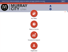 Tablet Screenshot of murray.utah.gov