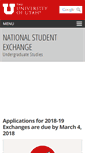 Mobile Screenshot of nse.utah.edu