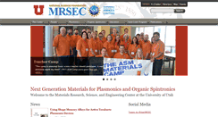 Desktop Screenshot of mrsec.utah.edu