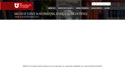 Desktop Screenshot of miage.utah.edu