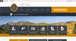 Desktop Screenshot of bci.utah.gov