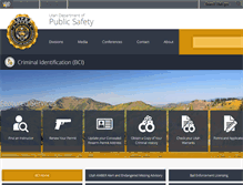 Tablet Screenshot of bci.utah.gov