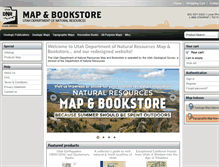 Tablet Screenshot of mapstore.utah.gov