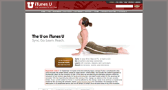 Desktop Screenshot of itunesu.utah.edu