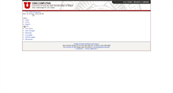 Desktop Screenshot of nucleosis.csbs.utah.edu