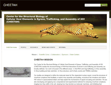 Tablet Screenshot of cheetah.biochem.utah.edu