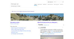 Desktop Screenshot of ecophys.utah.edu