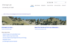 Tablet Screenshot of ecophys.utah.edu