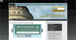 Desktop Screenshot of justice.utah.gov