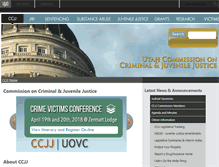 Tablet Screenshot of justice.utah.gov