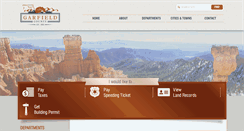 Desktop Screenshot of garfield.utah.gov