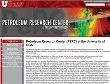 Tablet Screenshot of perc.utah.edu