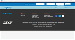 Desktop Screenshot of expresspass.utah.gov