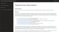 Desktop Screenshot of coral.nanofab.utah.edu