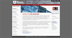 Desktop Screenshot of biodesign.utah.edu