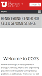 Mobile Screenshot of ccgs.utah.edu