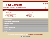 Tablet Screenshot of ped.med.utah.edu