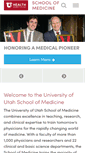 Mobile Screenshot of medicine.utah.edu