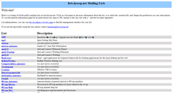 Desktop Screenshot of lists.hsc.utah.edu