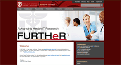 Desktop Screenshot of further.utah.edu