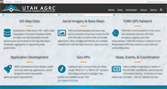 Desktop Screenshot of gis.utah.gov