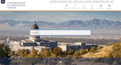 Desktop Screenshot of das.utah.gov