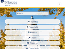 Tablet Screenshot of das.utah.gov