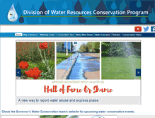 Tablet Screenshot of conservewater.utah.gov