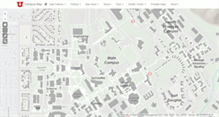 Desktop Screenshot of map.utah.edu
