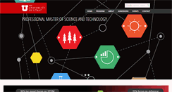 Desktop Screenshot of pmst.utah.edu