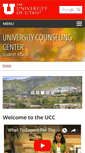 Mobile Screenshot of counselingcenter.utah.edu